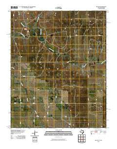 Kelton Texas Historical topographic map, 1:24000 scale, 7.5 X 7.5 Minute, Year 2010