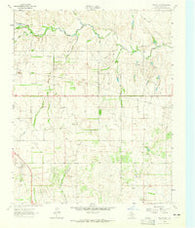 Kelton NW Texas Historical topographic map, 1:24000 scale, 7.5 X 7.5 Minute, Year 1963