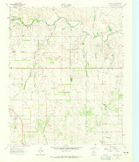 Kelton NW Texas Historical topographic map, 1:24000 scale, 7.5 X 7.5 Minute, Year 1963