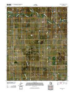 Kelton NW Texas Historical topographic map, 1:24000 scale, 7.5 X 7.5 Minute, Year 2010