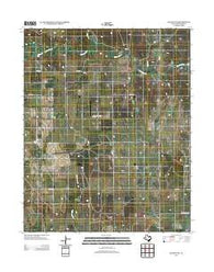 Kelton NW Texas Historical topographic map, 1:24000 scale, 7.5 X 7.5 Minute, Year 2012