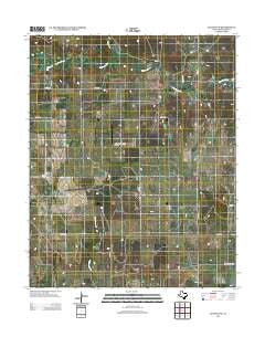 Kelton NW Texas Historical topographic map, 1:24000 scale, 7.5 X 7.5 Minute, Year 2012