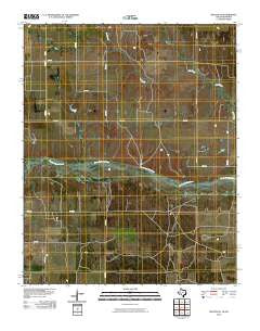Kelton SE Texas Historical topographic map, 1:24000 scale, 7.5 X 7.5 Minute, Year 2010