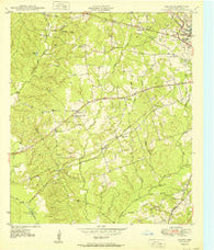 Keltys Texas Historical topographic map, 1:24000 scale, 7.5 X 7.5 Minute, Year 1950