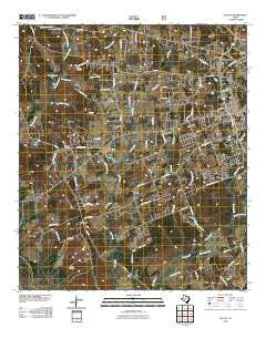 Keltys Texas Historical topographic map, 1:24000 scale, 7.5 X 7.5 Minute, Year 2010