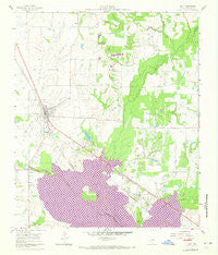 Kemp Texas Historical topographic map, 1:24000 scale, 7.5 X 7.5 Minute, Year 1961