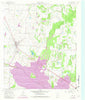 Kemp Texas Historical topographic map, 1:24000 scale, 7.5 X 7.5 Minute, Year 1961