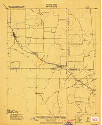 Kemp Texas Historical topographic map, 1:62500 scale, 15 X 15 Minute, Year 1920