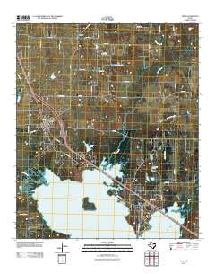 Kemp Texas Historical topographic map, 1:24000 scale, 7.5 X 7.5 Minute, Year 2011