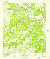 Kempner Texas Historical topographic map, 1:24000 scale, 7.5 X 7.5 Minute, Year 1954