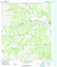 Kempner Texas Historical topographic map, 1:24000 scale, 7.5 X 7.5 Minute, Year 1954