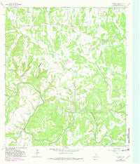 Kendalia Texas Historical topographic map, 1:24000 scale, 7.5 X 7.5 Minute, Year 1964