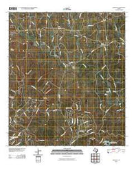 Kendalia Texas Historical topographic map, 1:24000 scale, 7.5 X 7.5 Minute, Year 2010