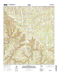 Kendalia Texas Current topographic map, 1:24000 scale, 7.5 X 7.5 Minute, Year 2016