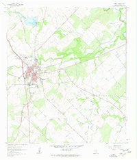 Kenedy Texas Historical topographic map, 1:24000 scale, 7.5 X 7.5 Minute, Year 1961