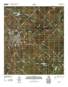 Kenedy Texas Historical topographic map, 1:24000 scale, 7.5 X 7.5 Minute, Year 2010