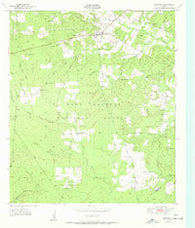 Kennard Texas Historical topographic map, 1:24000 scale, 7.5 X 7.5 Minute, Year 1951
