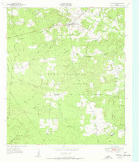 Kennard Texas Historical topographic map, 1:24000 scale, 7.5 X 7.5 Minute, Year 1951