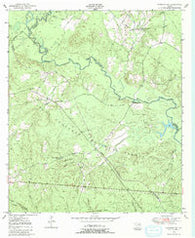 Kennard NE Texas Historical topographic map, 1:24000 scale, 7.5 X 7.5 Minute, Year 1950