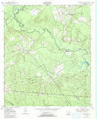 Kennard NE Texas Historical topographic map, 1:24000 scale, 7.5 X 7.5 Minute, Year 1950
