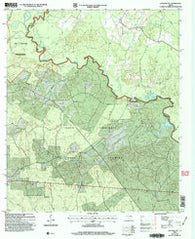 Kennard NE Texas Historical topographic map, 1:24000 scale, 7.5 X 7.5 Minute, Year 2004