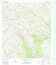 Kenney Texas Historical topographic map, 1:24000 scale, 7.5 X 7.5 Minute, Year 1963