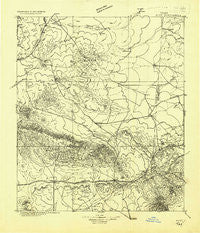 Kent Texas Historical topographic map, 1:125000 scale, 30 X 30 Minute, Year 1928