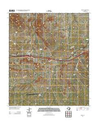 Kent Texas Historical topographic map, 1:24000 scale, 7.5 X 7.5 Minute, Year 2012
