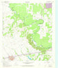 Kerens Texas Historical topographic map, 1:24000 scale, 7.5 X 7.5 Minute, Year 1961