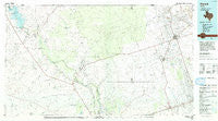 Kermit Texas Historical topographic map, 1:100000 scale, 30 X 60 Minute, Year 1986