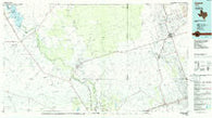 Kermit Texas Historical topographic map, 1:100000 scale, 30 X 60 Minute, Year 1986