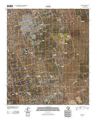 Kermit Texas Historical topographic map, 1:24000 scale, 7.5 X 7.5 Minute, Year 2010