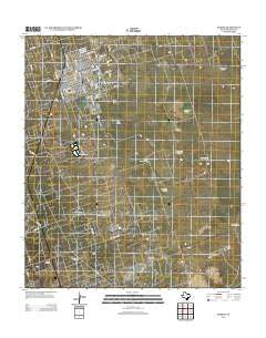 Kermit Texas Historical topographic map, 1:24000 scale, 7.5 X 7.5 Minute, Year 2012