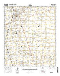 Kermit Texas Current topographic map, 1:24000 scale, 7.5 X 7.5 Minute, Year 2016