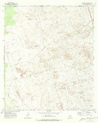Kermit NW Texas Historical topographic map, 1:24000 scale, 7.5 X 7.5 Minute, Year 1970
