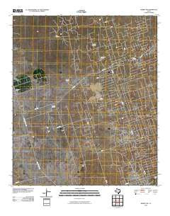 Kermit NW Texas Historical topographic map, 1:24000 scale, 7.5 X 7.5 Minute, Year 2010