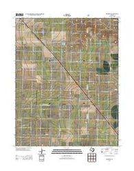 Kerrick Texas Historical topographic map, 1:24000 scale, 7.5 X 7.5 Minute, Year 2012