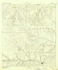 Kerrville Texas Historical topographic map, 1:125000 scale, 30 X 30 Minute, Year 1894