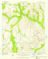 Ketchum Mountain Texas Historical topographic map, 1:62500 scale, 15 X 15 Minute, Year 1921