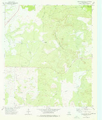 Ketchum Mountain Texas Historical topographic map, 1:24000 scale, 7.5 X 7.5 Minute, Year 1973