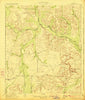 Ketchum Mountain Texas Historical topographic map, 1:62500 scale, 15 X 15 Minute, Year 1923