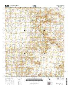Ketchum Mountain Texas Current topographic map, 1:24000 scale, 7.5 X 7.5 Minute, Year 2016