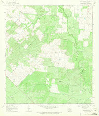 Keystone Ranch Texas Historical topographic map, 1:24000 scale, 7.5 X 7.5 Minute, Year 1968
