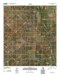 Keystone Ranch Texas Historical topographic map, 1:24000 scale, 7.5 X 7.5 Minute, Year 2010