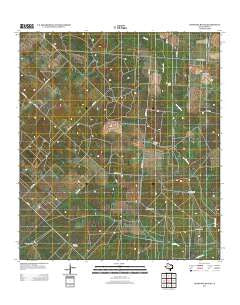 Keystone Ranch Texas Historical topographic map, 1:24000 scale, 7.5 X 7.5 Minute, Year 2012