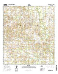 Keystone Ranch Texas Current topographic map, 1:24000 scale, 7.5 X 7.5 Minute, Year 2016