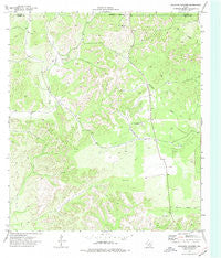Kickapoo Caverns Texas Historical topographic map, 1:24000 scale, 7.5 X 7.5 Minute, Year 1974