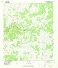 Kickapoo Spring Texas Historical topographic map, 1:24000 scale, 7.5 X 7.5 Minute, Year 1970