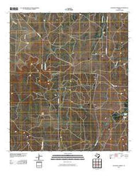 Kickapoo Spring Texas Historical topographic map, 1:24000 scale, 7.5 X 7.5 Minute, Year 2010