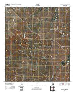Kickapoo Spring Texas Historical topographic map, 1:24000 scale, 7.5 X 7.5 Minute, Year 2010
